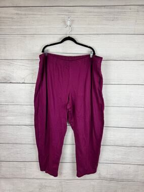 Old Navy Plus Size Purple So Comfy Mid Rise Slouch Sweatpants Size 3X